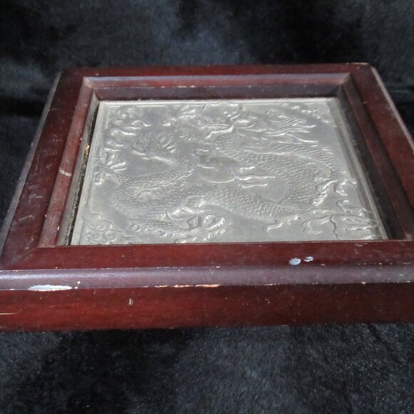 Royal Selangor Pewter Craftsmanship Wall Plaque Chinese Dragon - Picture 4 of 7
